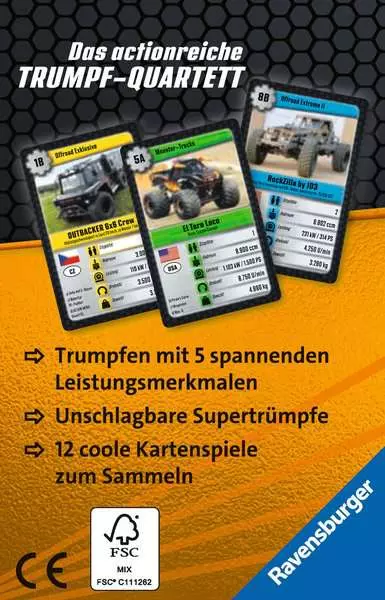 Ravensberger Matratzen Auto Monster - Kartenspiel ab 7 Jahren Online