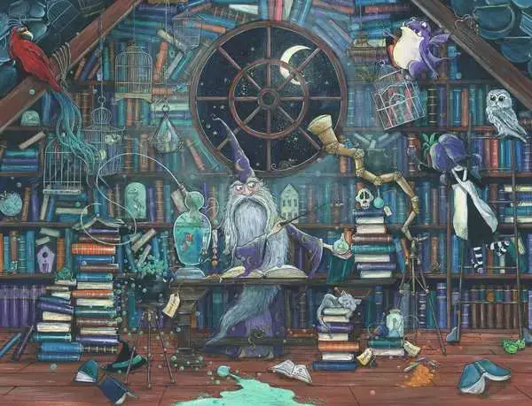 Ravensberger Matratzen Puzzle 2000 Teile - Der Zauberer Merlin Großer Ausverkauf