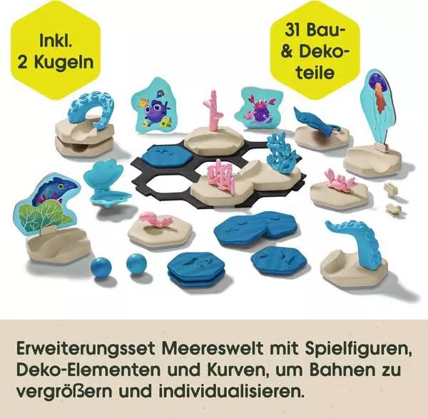 Ravensberger Matratzen GraviTrax Junior Extension Ocean - Kugelbahn-Erweiterung für Kinder ab 3 Jahren Vatertagsangebot