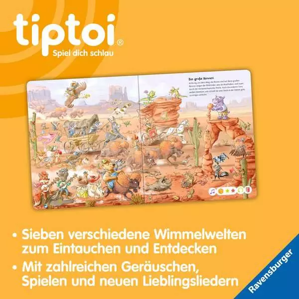 Ravensberger Matratzen tiptoi® Die große Wimmelreise der Tiere Zeitlich begrenztes Angebot