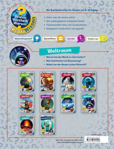 Ravensberger Matratzen Ravensburger Wieso? Weshalb? Warum? ProfiWissen, Band 6: Weltraum Blitzangebot