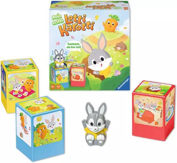 Ravensberger Matratzen Mein erstes Lotti Karotti - Kinderspiel ab 1.5 Jahren Kauf eins, bekomm eins gratis