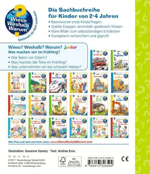 Ravensberger Matratzen Ravensburger Wieso? Weshalb? Warum? junior, Band 59: Was machen wir im Frühling? Kostenlose Rückgabe