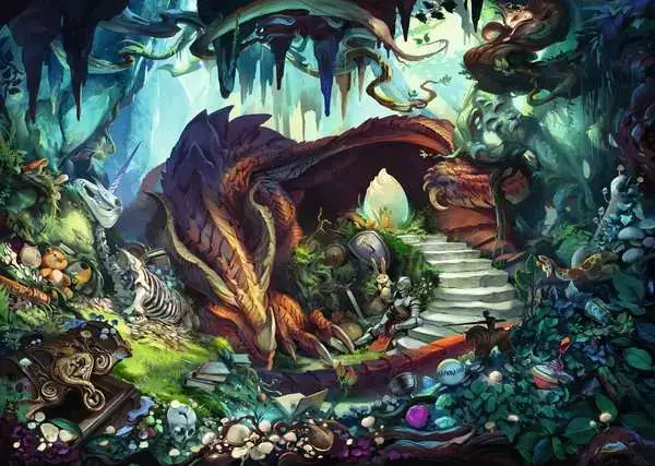 Ravensberger Matratzen Puzzle 759 Teile - In der Drachenhöhle Neueste Stile