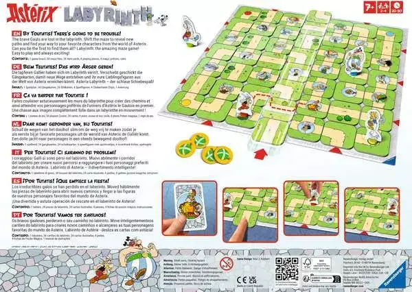 Ravensberger Matratzen Asterix Labyrinth - Spiel ab 7 Jahren Letzter Tag