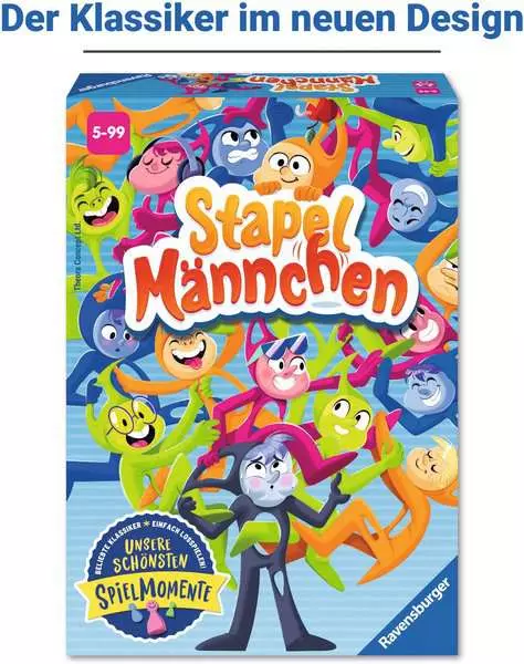 Ravensberger Matratzen Stapelmännchen - Kinderspiel ab 5 Jahren Nur für heute