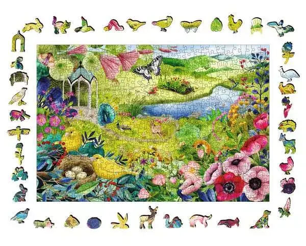 Ravensberger Matratzen Puzzle 500 Teile - Wilder Garten Vierteljährliche Förderung