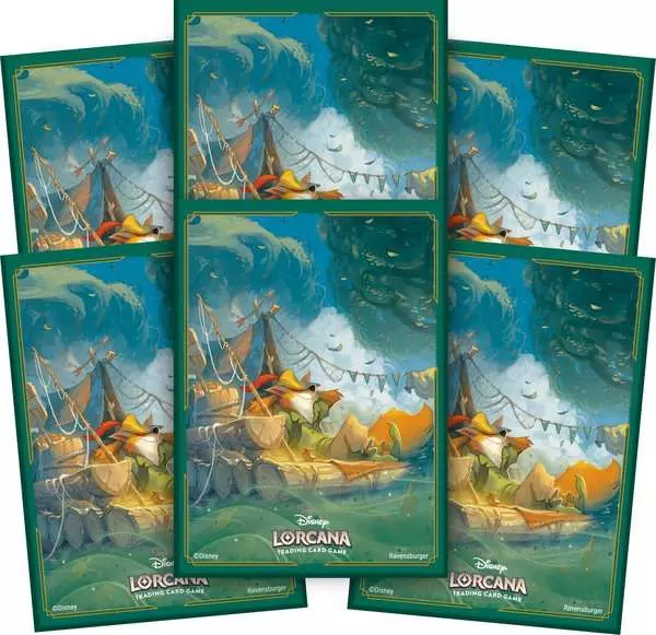 Ravensberger Matratzen Disney Lorcana: Die Tintenlande - Kartenhüllen Robin Hood Bis zu 55% Rabatt