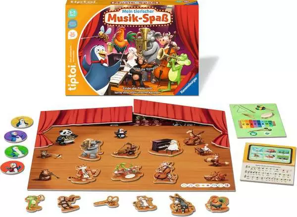 Ravensberger Matratzen tiptoi® Mein tierischer Musik-Spaß - Lernspiel ab 3 Jahren 50% Rabatt mit kostenlosem Versand