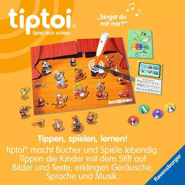 Ravensberger Matratzen tiptoi® Mein tierischer Musik-Spaß - Lernspiel ab 3 Jahren 50% Rabatt mit kostenlosem Versand