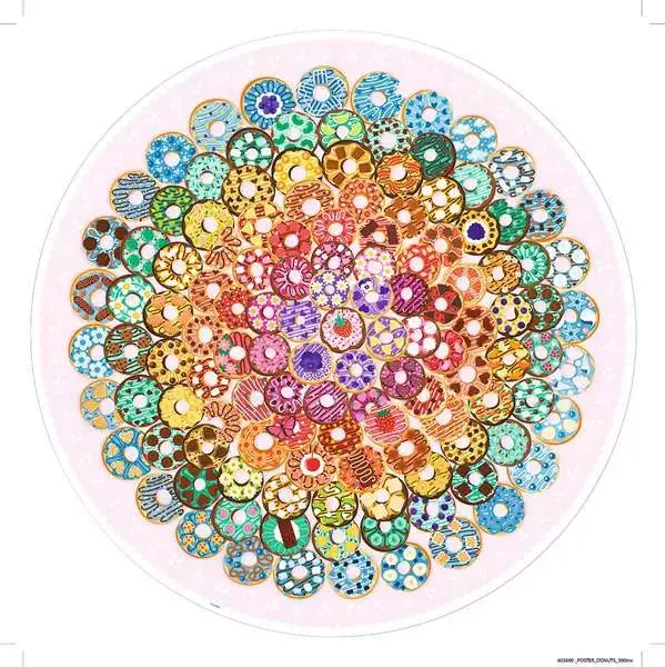 Ravensberger Matratzen Puzzle 500 Teile - Circle of Colors Donuts Kostenloser Versand international
