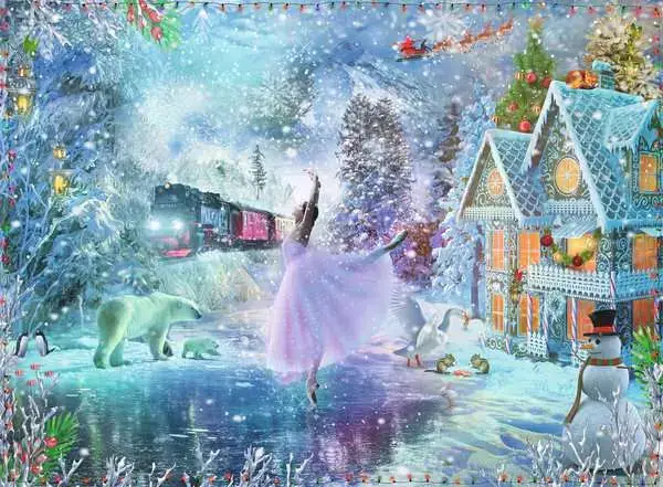 Ravensberger Matratzen Kinderpuzzle ab 9 Jahren - Winterwunderland - 300 Teile Im Verkauf