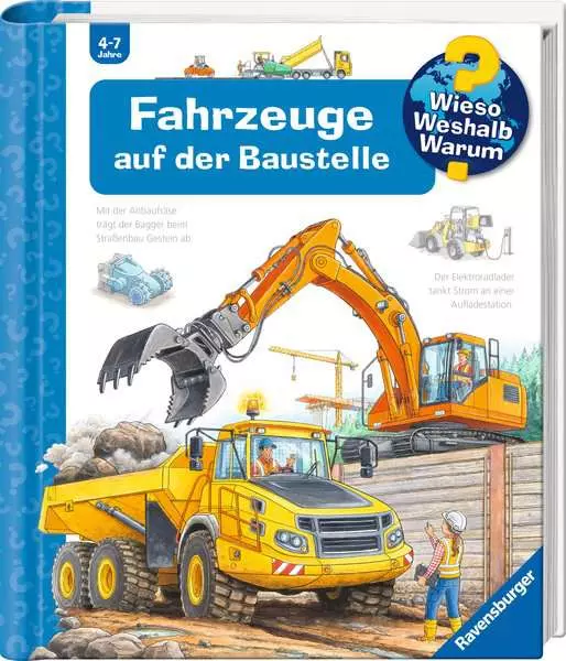 Ravensberger Matratzen Ravensburger Wieso? Weshalb? Warum?, Band 7: Fahrzeuge auf der Baustelle 50% Rabatt für begrenzte Zeit
