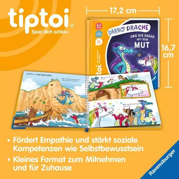 Ravensberger Matratzen tiptoi® Darro Drache und die Sache mit dem Mut Online