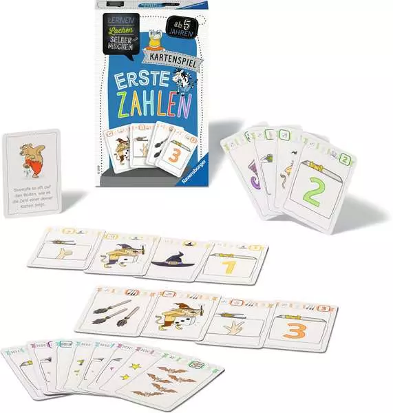 Ravensberger Matratzen Lernen Lachen Selbermachen: Erste Zahlen - Kartenspiel ab 5 Jahren Outlet