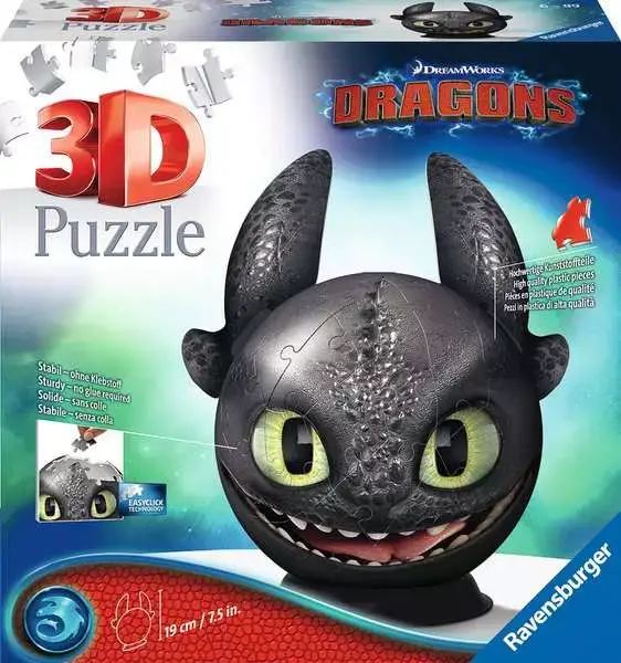 Ravensberger Matratzen Ravensburger Dragons Ohnezahn mit Ohren Angebote