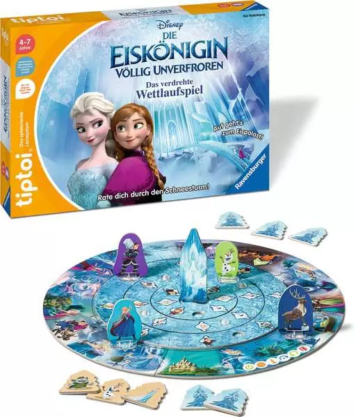 Ravensberger Matratzen tiptoi® Disney Die Eiskönigin - Völlig unverfroren: Das verdrehte Wettlaufspiel - Lernspiel ab 4 Jahren Meist gekauft