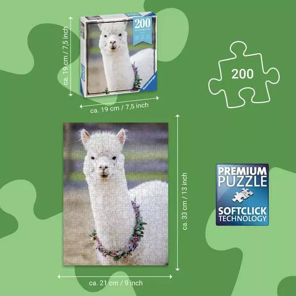 Ravensberger Matratzen Puzzle 200 Teile - Alpaka Fabrikpreis