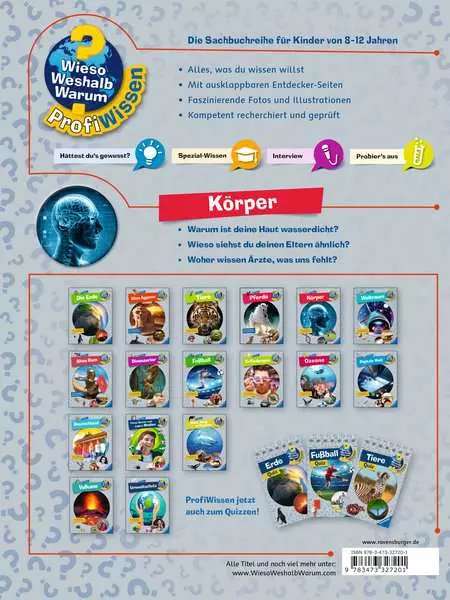 Ravensberger Matratzen Ravensburger Wieso? Weshalb? Warum? ProfiWissen, Band 5: Körper Begrenztes Angebot