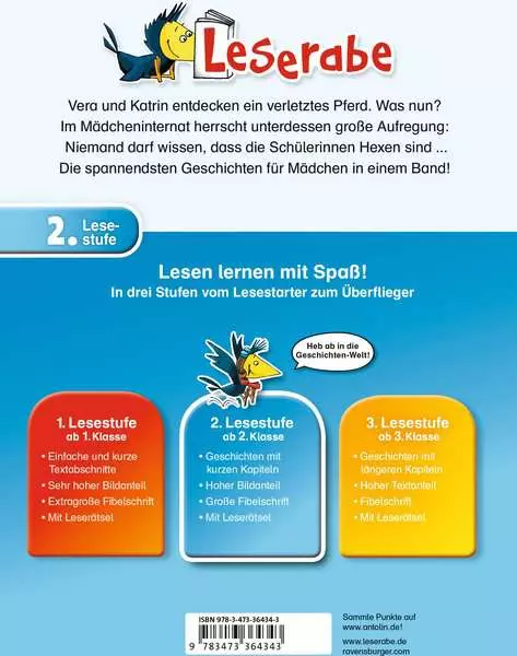 Ravensberger Matratzen Leserabe - Sonderausgaben: Erstlesegeschichten für Mädchen in der 2. Klasse Weihnachtsangebot