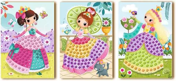Ravensberger Matratzen Mosaic Junior Princess - Bastelset für Kinder ab 4 Jahren Heißer Verkauf