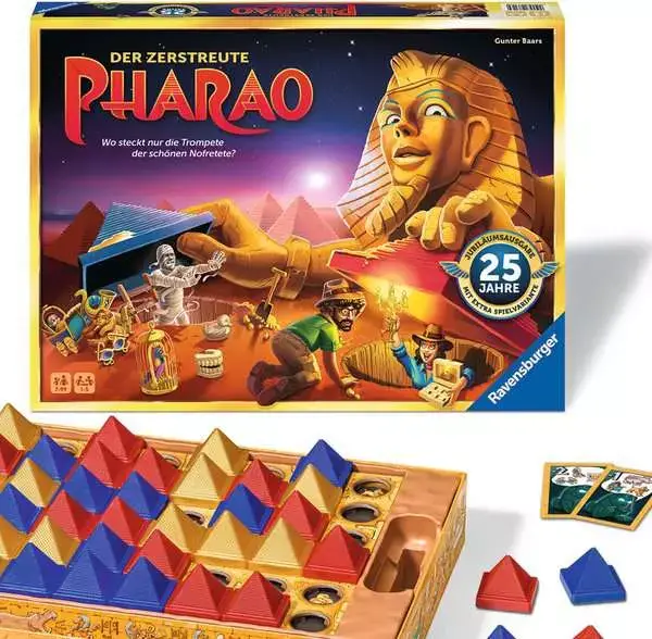 Ravensberger Matratzen Der zerstreute Pharao - D - 27316 - Ravensburger - Spiel ab 7 Jahren Zeitlich begrenztes Angebot