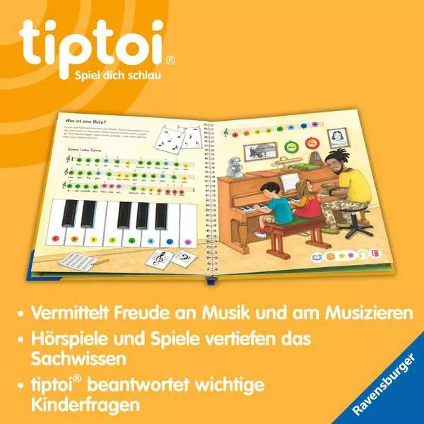 Ravensberger Matratzen tiptoi® Wieso? Weshalb? Warum? Wir entdecken die Musik Super Sparpreis
