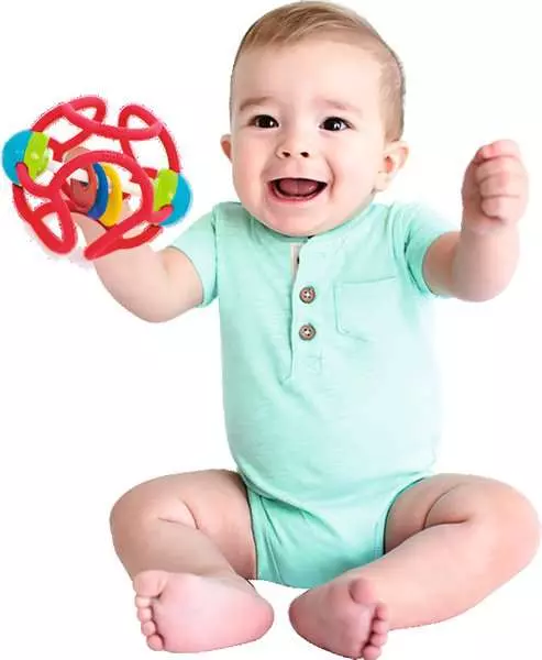 Ravensberger Matratzen baliba Rasselball rot - Babyspielzeug ab 3 Monaten Wochenangebot