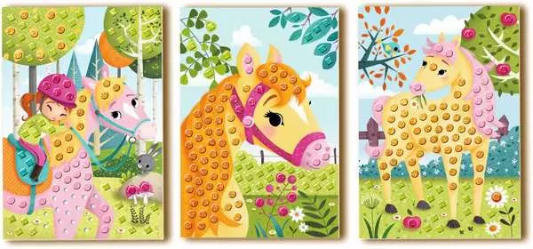 Ravensberger Matratzen Mosaic Junior Horses - Bastelset für Kinder ab 4 Jahren Begrenzte Freigabe