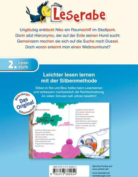 Ravensberger Matratzen Leserabe mit Mildenberger Silbenmethode: Besuch aus dem Weltraum Riesige Rabatte