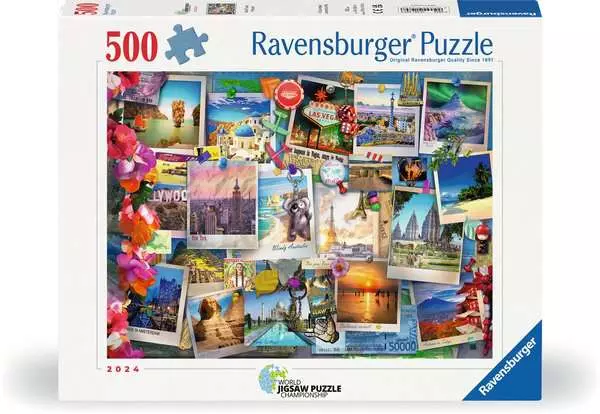 Ravensberger Matratzen Puzzle 500 Teile - World Travel Pinboard Online