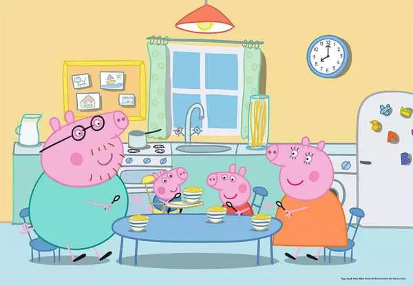 Ravensberger Matratzen Kinderpuzzle ab 3 Jahren - Zuhause bei Peppa - 12 Teile Auslauf