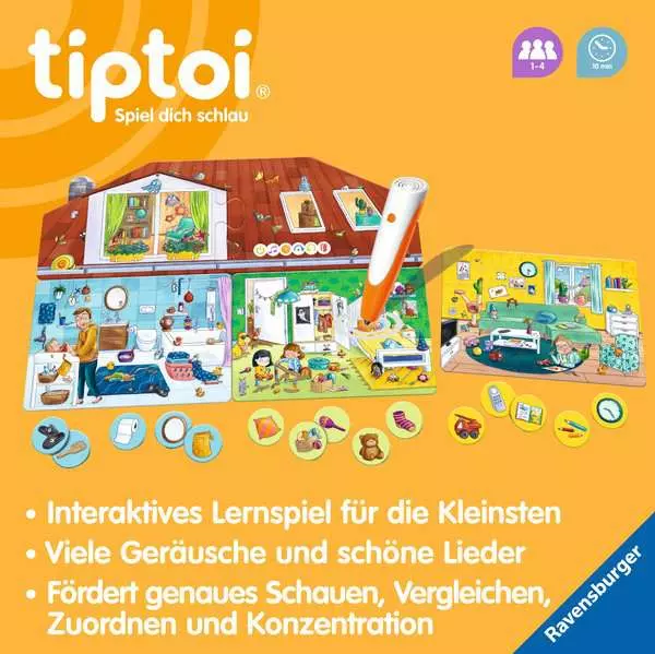 Ravensberger Matratzen tiptoi® Mein Zuhause - Lernspiel ab 2 Jahren Verkauf