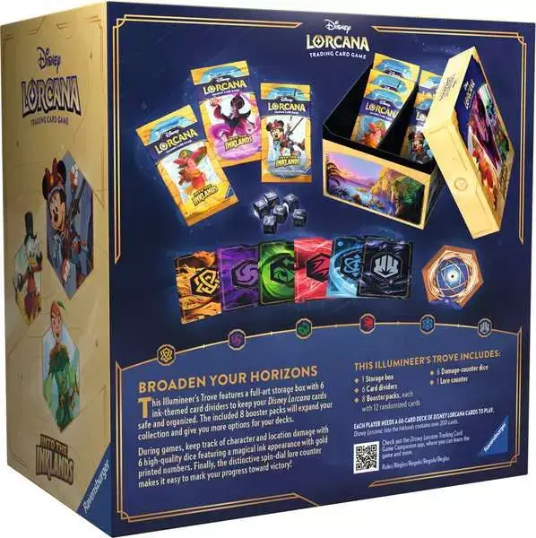Ravensberger Matratzen Disney Lorcana: Die Tintenlande - Trove Pack (Englisch) Meist gekauft