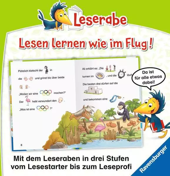 Ravensberger Matratzen Leserabe – Vor-Lesestufe: Die Tierolympiade Versandkostenfrei