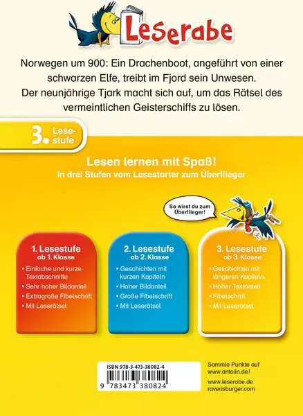 Ravensberger Matratzen Leserabe - 3. Lesestufe: Das schwarze Drachenboot Lagerräumung