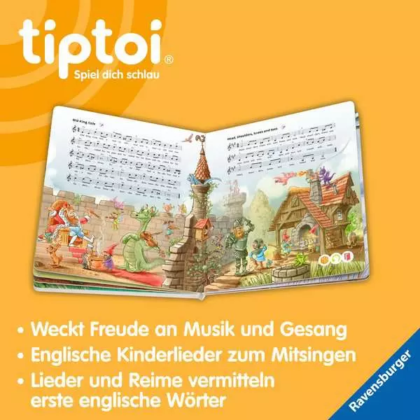 Ravensberger Matratzen tiptoi® Meine schönsten englischen Kinderlieder Heißer Verkauf