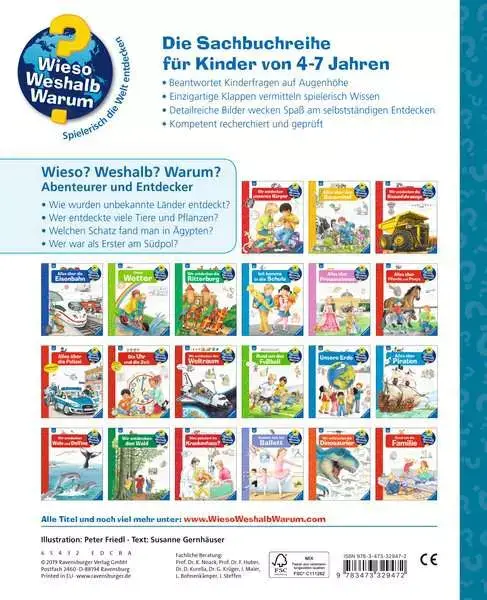 Ravensberger Matratzen Ravensburger Wieso? Weshalb? Warum?, Band 70: Abenteurer und Entdecker Top Angebot