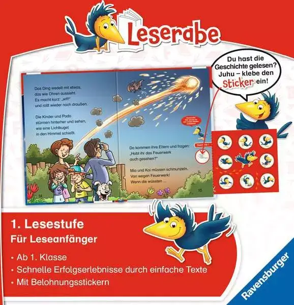 Ravensberger Matratzen Leserabe - 1. Lesestufe: Weltraumgeschichten Zeitlich begrenztes Angebot