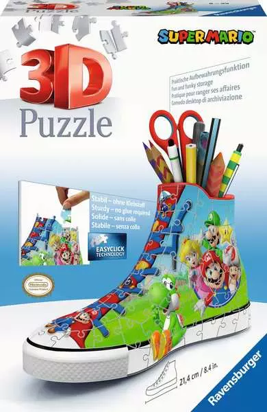 Ravensberger Matratzen 3D Puzzle Sneaker - Super Mario Neuheiten