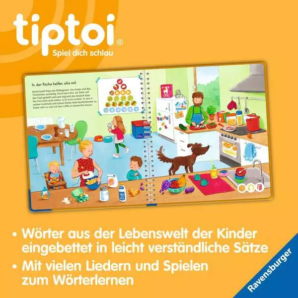 Ravensberger Matratzen tiptoi® Mein Wörter-Bilderbuch Unser Zuhause Räumungsverkauf