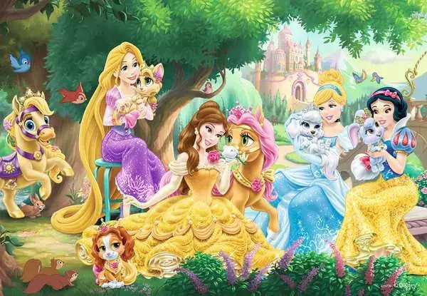 Ravensberger Matratzen Kinderpuzzle ab 4 Jahren - Beste Freunde der Prinzessinnen - 24 Teile Super Sparpreis