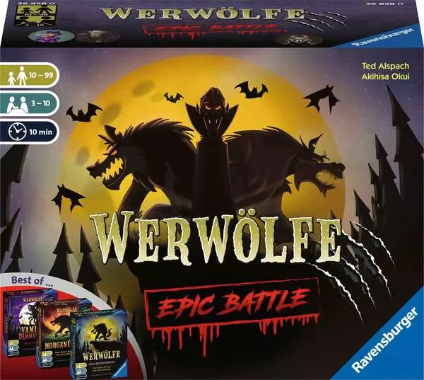 Ravensberger Matratzen Werwölfe Epic Battle - Spiel ab 10 Jahren Letzte 3 Tage