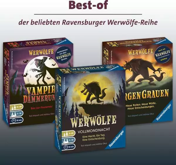 Ravensberger Matratzen Werwölfe Epic Battle - Spiel ab 10 Jahren Letzte 3 Tage