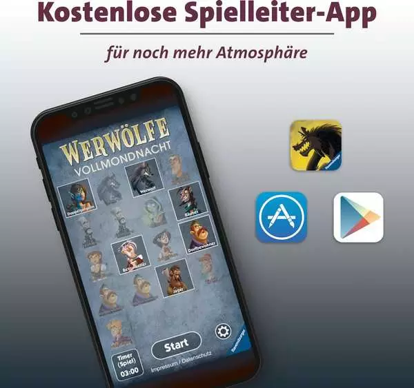 Ravensberger Matratzen Werwölfe Epic Battle - Spiel ab 10 Jahren Letzte 3 Tage