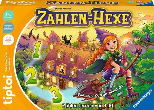 Ravensberger Matratzen tiptoi® Zahlen-Hexe - Lernspiel ab 3 Jahren JETZT KAUFEN