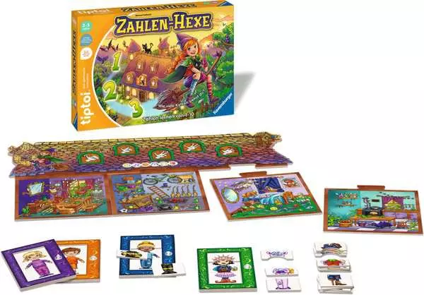 Ravensberger Matratzen tiptoi® Zahlen-Hexe - Lernspiel ab 3 Jahren JETZT KAUFEN