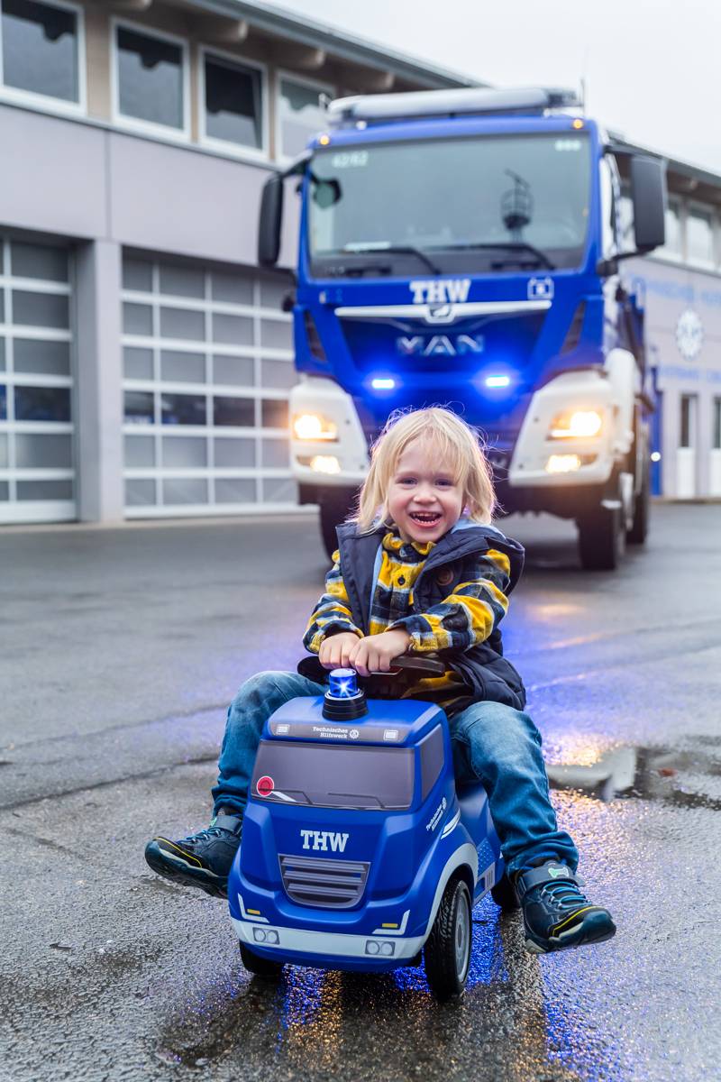 Rolly Toys FerbedoTruck THW Im Verkauf