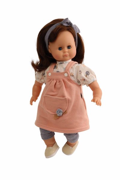 Schildkröt Manufaktur Kleidung zu Puppe 37 cm Schlummerle/Strampelchen/Lenchen- Kleidung rose/bleu Sonderangebot