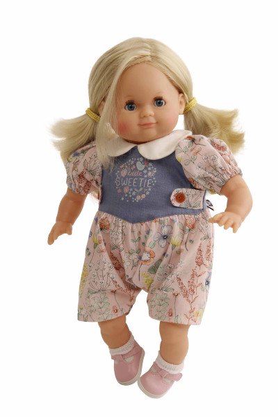 Schildkröt Manufaktur Kleidung zu Puppe Schlummerle 32 cm, Blumenoverall Begrenztes Angebot